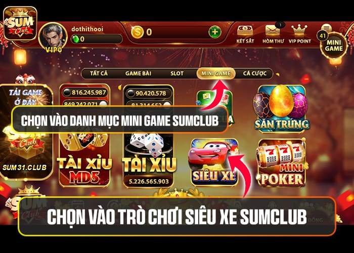 Các bước tham gia Siêu Xe Sumclub Các bước tham gia Siêu Xe Sumclub