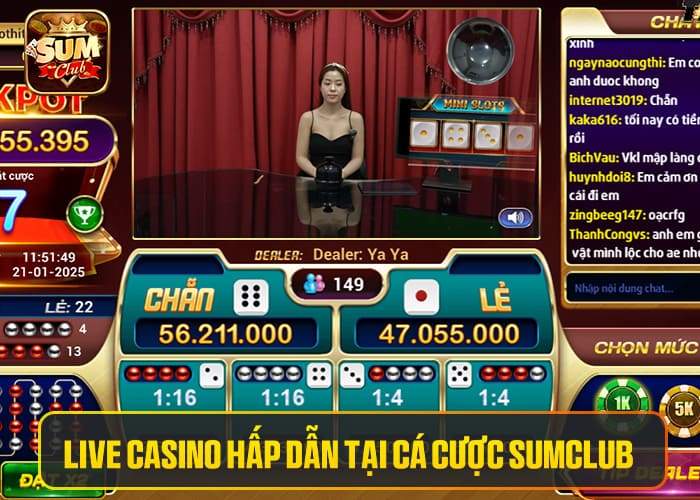 Chơi casino với dealer người Việt tại Cá Cược Sumclub Chơi casino với dealer người Việt tại Cá Cược Sumclub