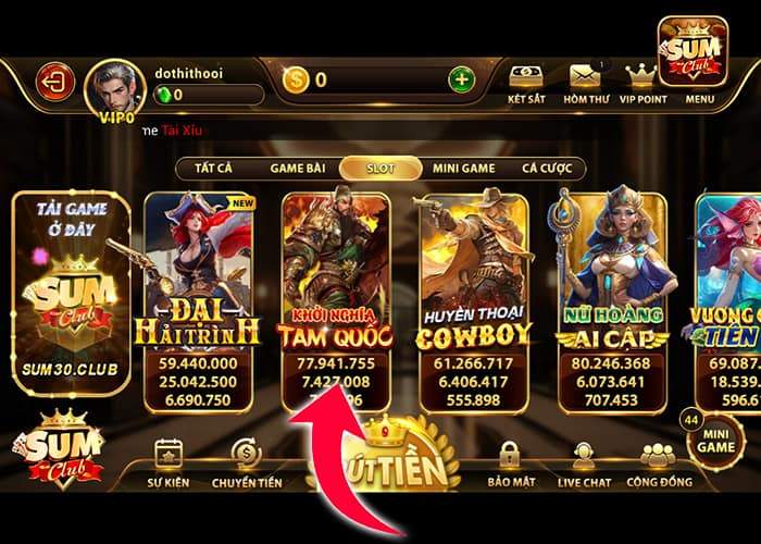 Các bước tham gia Khởi Nghĩa Tam Quốc tại Sumclub Các bước tham gia Khởi Nghĩa Tam Quốc tại Sumclub