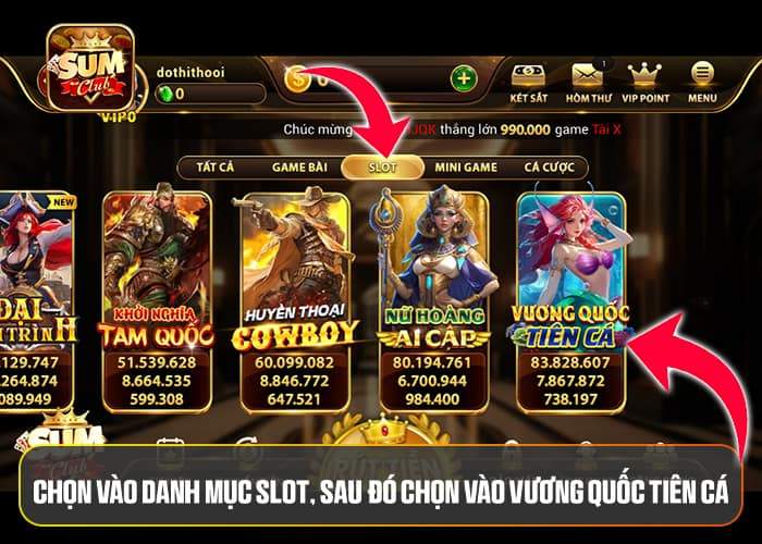 Các bước tham gia Vương Quốc Tiên Cá Sumclub Các bước tham gia Vương Quốc Tiên Cá Sumclub