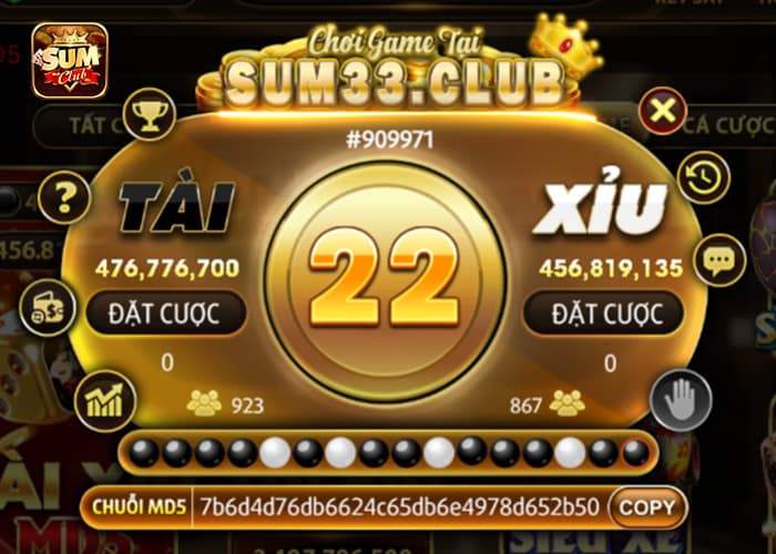 Tìm hiểu về luật chơi Tài Xỉu MD5 Sumclub Tìm hiểu về luật chơi Tài Xỉu MD5 Sumclub