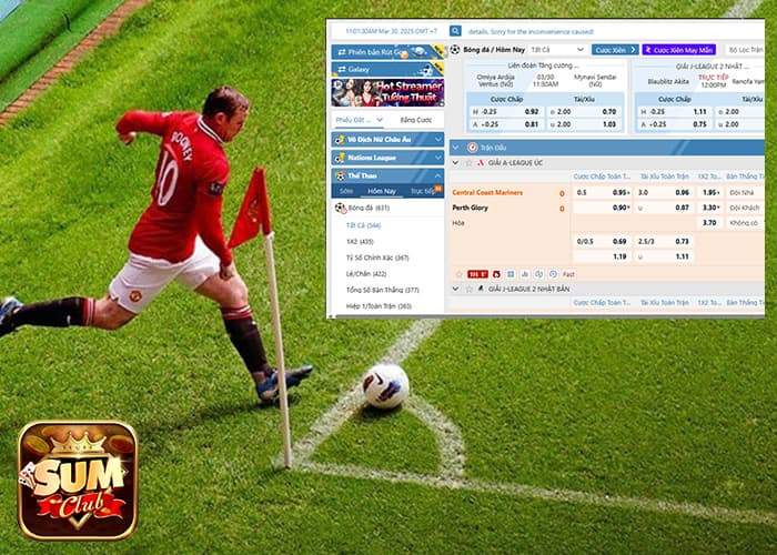 Các cửa đặt cược kèo phạt góc tại SUMCLUB Các cửa đặt cược kèo phạt góc tại SUMCLUB